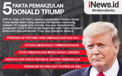 Infografis Donald Trump Dimakzulkan (Lagi)