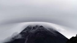Penampakan Bentuk Kubah Lava Baru Gunung Merapi
