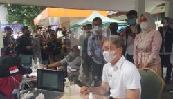Divaksin Covid Pertama, Wawalkot Bogor : Awalnya Cukup Tegang
