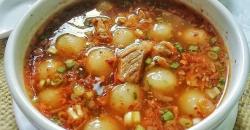 Resep Membuat Bakso Aci Pedas, Tekstur Empuk dan Kuah Menggugah Selera