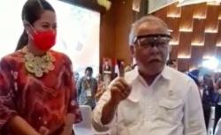 Menteri PUPR Beri Semangat Para Pemain Ikatan Cinta, Sari Nila dan Glenca Chysara Bangga