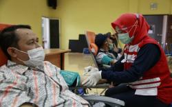 Jaga Ketersediaan Stok Darah, PMI Sumsel Datangi Dinas-Dinas<