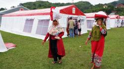 Melihat Kondisi Pengungsi Gempa Mamuju di Stadion Manakarra Pagi Ini