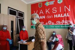Jateng Targetkan Vaksinasi Tahap Pertama Nakes Selesai Pertengahan Februari