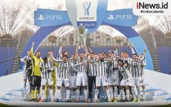Infografis Juventus Juara Piala Super Italia