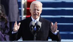 Pidato Pertama Presiden AS Joe Biden: Demokrasi Telah Menang