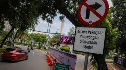 Proyek Terowongan Silaturahmi, Jalan Masjid Istiqlal dan Gereja Katedral Ditutup