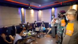 Video Tim Satgas Covid-19 Operasi Yustisi Tempat Hiburan Malam di Bandar Lampung