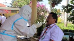 2 Pegawai Positif Covid, Dinas Penanaman Modal PTSP Lampung Barat Gelar Test Swab