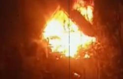 Video Pondok di Kalteng Terbakar, Satu Orang Tewas 