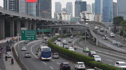Potret Lalu Lintas Jakarta Keluar dari Daftar 10 Kota Termacet di Dunia