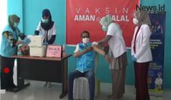 Video Gubernur Sulsel Nurdin Abdullah Disuntik Vaksin Covid-19 Sinovac