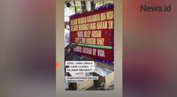 Video Viral, Tagih Utang Lewat Karangan Bunga