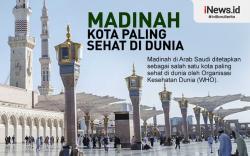 Infografis Madinah Kota Paling Sehat di Dunia