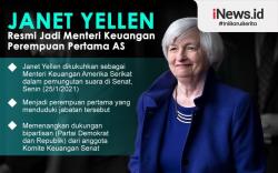 Infografis Janet Yellen, Menteri Keuangan Perempuan Pertama AS
