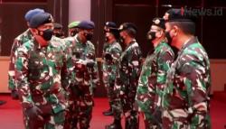 Video 22 Pati TNI Naik Pangkat