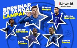Infografis 5 Pemain Chelsea yang Bersinar di Tangan Frank Lampard