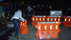 Kasus Covid-19 Melonjak, 8 Ruas Jalan di Ibu Kota Jawa Tengah Ditutup