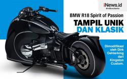 Infografis Modifikasi Gahar BMW R 18