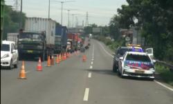 Tol Surabaya-Gempol Belum Normal Pascalongsor, Lalu Lintas Macet 