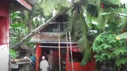 Video Angin Kencang Terjang Kulon Progo, 20 Rumah Tertimpa Pohon