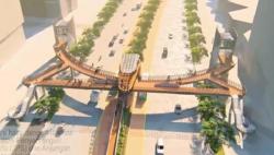 Penampilan Desain Terbaru Revitalisasi JPO Sudirman dengan Konsep Modern