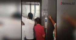 Video 2 Jaksa Terjebak Lift di Kantor Bupati Lombok, Evakuasi Berlangsung Dramatis