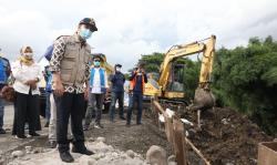 Tinjau Perbaikan Tol Surabaya-Gempol, Emil: Mudah-Mudahan 9 Hari Selesai 