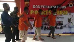 3 Maling asal Palembang Ditangkap di Medan usai Curi Uang Nasabah Bank di Pidie<
