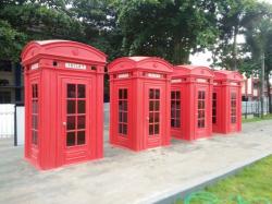 Ada Bilik Merah untuk Buang Hajat di Majalengka Mirip Telepon Umum di Inggris<