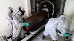 Ratusan Jenazah Korban Covid-19 Dikremasi di Krematorium Keputih Surabaya