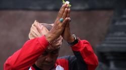 Upacara Hari Raya Saraswati Berlangsung Khidmat di Tengah Pandemi