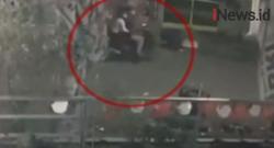 Video Pasangan Kekasih Mencuri Burung di Cibubur Terekam CCTV