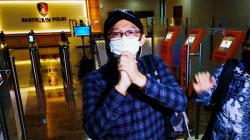 Ekspresi Abu Janda usai Diperiksa Bareskrim Polri