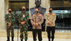 Tingkatkan Sinergi, Kapolri dan KSAU Bahas Program Kerja Sama Pendidikan hingga Latihan