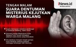 Infografis Suara Dentuman Misterius di Malang Raya