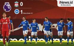Tak Bisa Bikin Gol, Liverpool Dipermalukan Brighton di Anfield