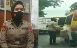 Ini Polwan Cantik Luar Dalam yang Viral di Palembang<