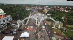 Penanganan Darurat, Jembatan Rembun yang Amblas Diganti Permanen Rangka Baja