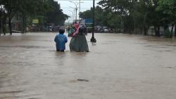 Video Jalan Tergenang Banjir, Jalur Pantura Lumpuh