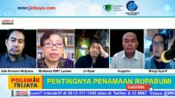 JJ Rizal: Penamaan Rupabumi Bisa Menjadi Patokan untuk Membangun Daerah