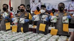 258 Kg Sabu Hasil Tangkapan Pengedar Jaringan Internasional Diamankan di Depok