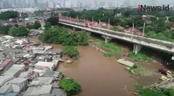 Video Penampakan Banjir di Kebon Pala Jaktim dari Udara