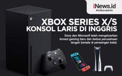 Infografis Xbox Series X/S Kalahkan PS5