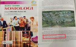 Heboh, Buku Sosiologi SMA Cantumkan Alamat Situs Mesum