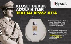 Kloset Duduk Ini Terjual Rp262 Juta, Pernah Digunakan Adolf Hitler untuk Buang Hajat