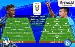 Infografis Atalanta dan Napoli Berebut Tiket Final Coppa Italia