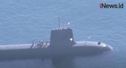 Video Kecelakaan Kapal Selam di Pantai Selatan Jepang