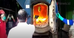 Video 84 Kg Sabu Dimusnahkan Polresta Banjarmasin