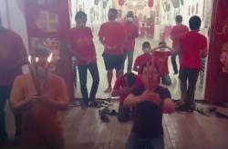 Video Ibadah Tahun Baru Imlek di Lapas Kelas 1 Medan Terapkan Prokes